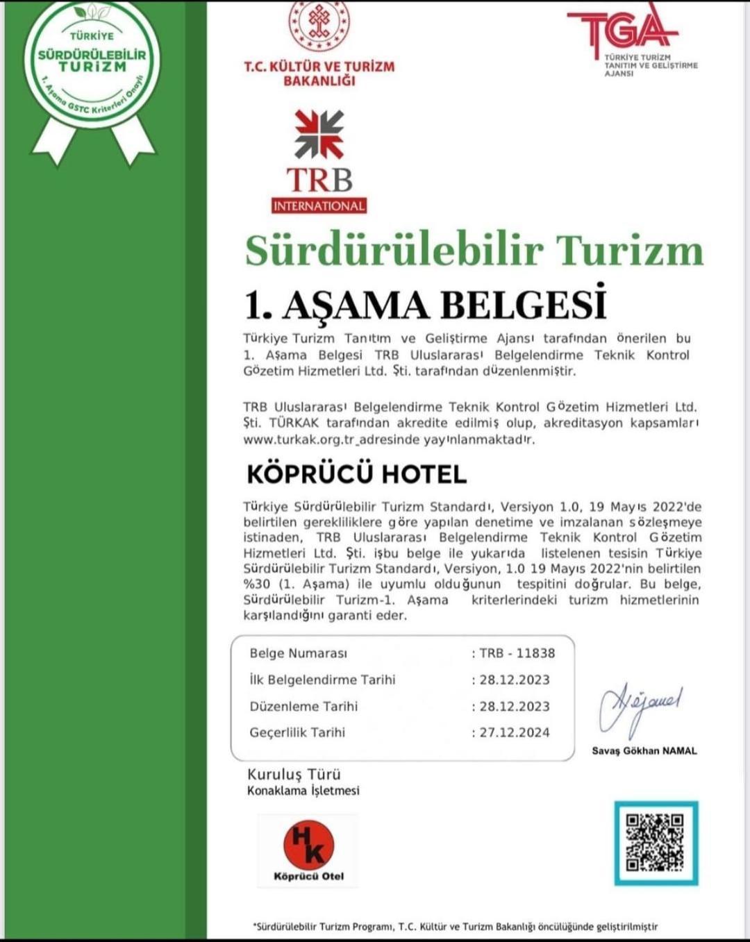 Koepruecue Hotel Diyarbakir Bagian luar foto